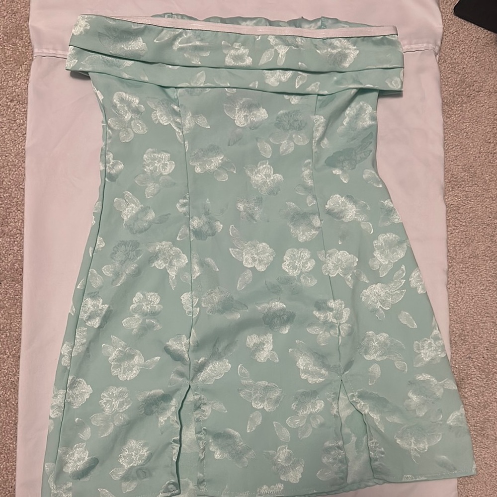 Lucy in the Sky Mint Floral Dress